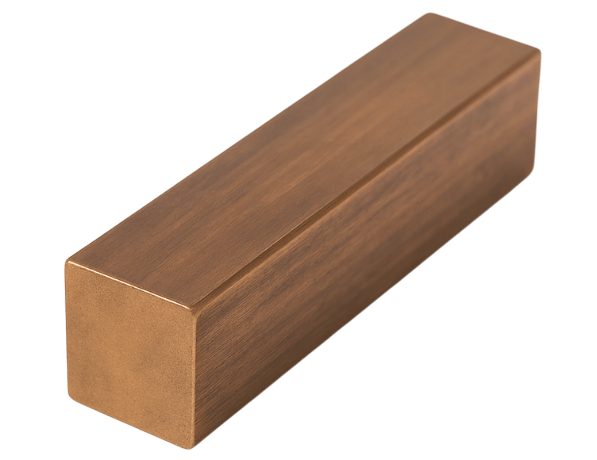 Квадрат бронзовый х/д БрАЖ9-4 11х11 мм ГОСТ 1628-2019 фото