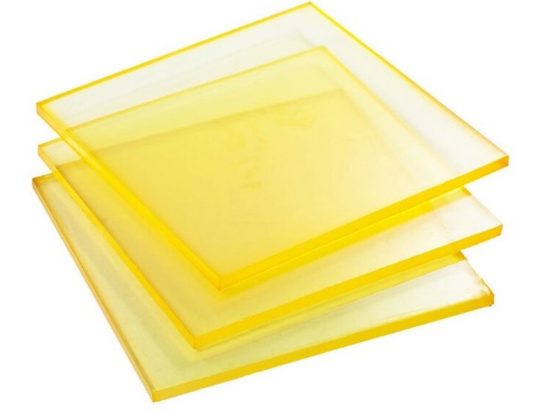 Полиуретан пластина желтая 30х500х500 мм ТУ 2292-003-45130869-2004 фото