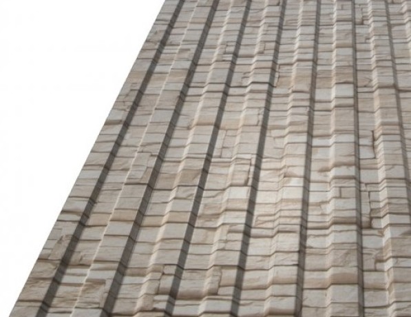 Профнастил стальной несущий односторонний волна гладкий шоколадно-коричневый Н57 0,3х57х1100х750 мм ГОСТ 24045-2016 фото