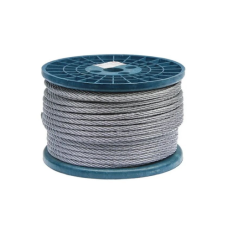 Трос стальной грузовой одинарной правой свивки нераскручивающийся рихтованный фото