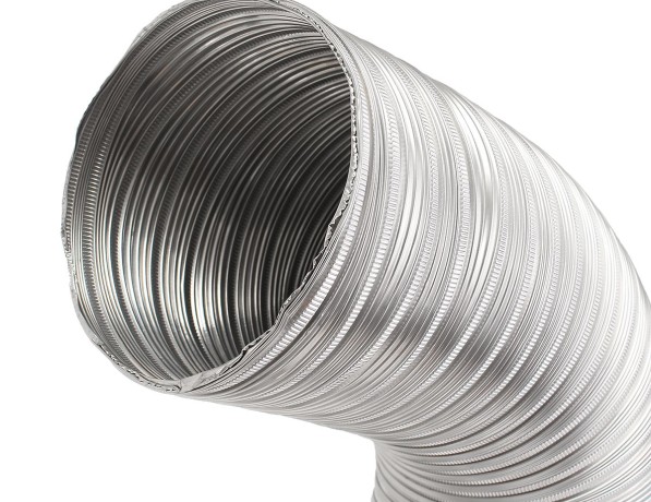 Труба алюминиевая прессованная круглая гофрированная вентиляционная А6 95х30 мм ГОСТ 18482-79 фото